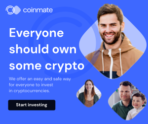 Coinmate — Start investing in crypto